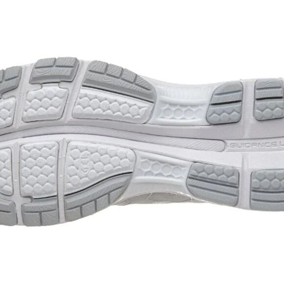 Asics Gel-Nimbus 19 Textile Lace Up Trainers T700N Size 7.5 D Glacier Grey - Picture 5 of 7